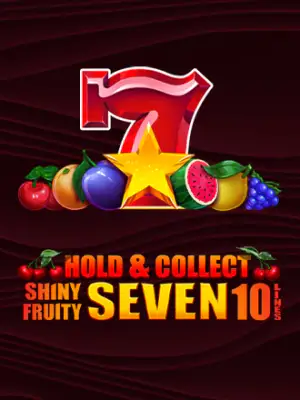 Shiny Fruity Seven 10 Lines Hold and Collect